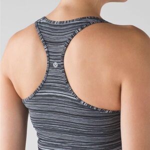 Lululemon /// Women’s Lululemon Cool Racerback - Cyber Black Deep Coal - Size 6